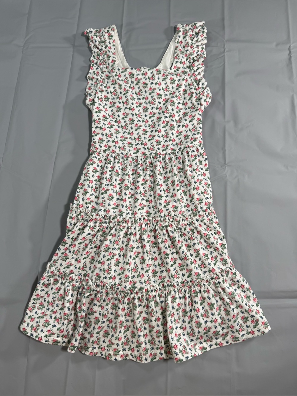 Girl’s Polo Ralph Lauren Pink/Green Mariel Floral Sundress Size 6